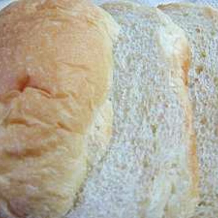 中力粉で食パン
